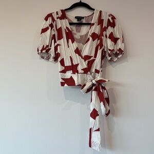 Cynthia Rowley Wrap Top